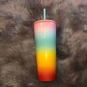 NWT Starbucks rainbow tumblr